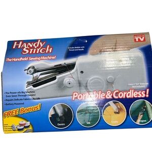 Handy Stitch Portable Cordless Sewing Machine - White
